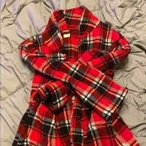 Plaid Robe